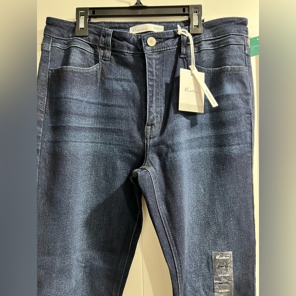 New‎ NWT KanCan 30x29 jeans mid rise skinny dark wash - Picture 8 of 12